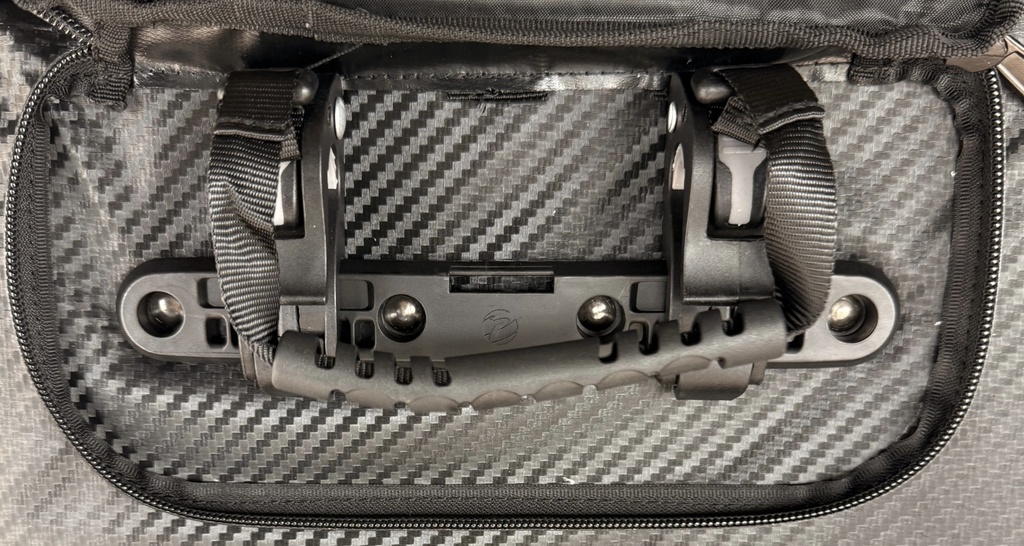 Waterdichte fietsrugzak Carbon